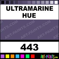 Ultramarine Artist Acrylic Paints 443 Ultramarine Paint