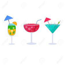 Maybe you would like to learn more about one of these? Set Of Tropical Cocktails Alcoholic Summer Drinks In Glasses Mojito Vodka Sambuca Martini Juices Bloody Mary Holiday And Beach Party Concept For Party Invitation Bar Menu Vector Illustration Royalty Free Cliparts Vectors
