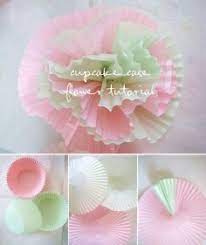 What we used cupcake liners glue colorful buttons pompoms construction paper. 33 Best Cupcake Liner Flowers Ideas Cupcake Liner Flowers Cupcake Liners Paper Cupcake