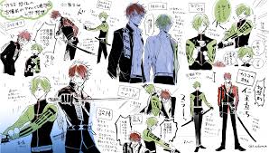 アメ野 on twitter touken ranbu fan art pics