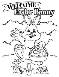 Use your mouse to color online the picture «easter bunny», or print out a black & white coloring sheet and color it with your crayons & paints! Pin On 4 Ur Break