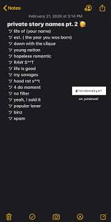 Private Story Names Snapchat Tips Ideas Snapchattips In 2020 Snapchat Names Name For Instagram Instagram Quotes Captions