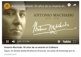 It was gratifying to run into a school. Imagenes Y Video Del Homenaje A Machado En Collioure En El 80 Aniversario De Su Muerte Elige Soria Es