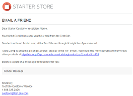 If you're like many of us, you may have created an email years ago when. Email A Friend Email Template