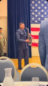 Because this moment deserves its own post! 🎷🎶, At today’s State of  Vandenberg Space Force Base, we were honored to have the incredibly  talented Lieutenant Colonel Derick Perry perform the National ...