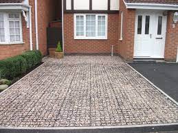 To install the edging, spread the border out and place the edge perpendicular to the area where your crushed stone meets the soil. Driveway Plastic Grid Paving Systems For Gravel And Stone