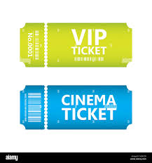 Special blue movie ticket hi-res stock photography and images - Alamy