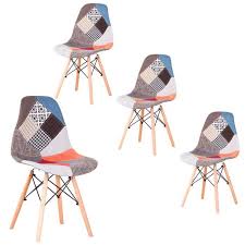 Check spelling or type a new query. Lot De 4 Chaises En Bois Chaises Moderne Style Eiffel Loisirs Coin Chaises Multicolor Patchwork Chaise Cdiscount Maison