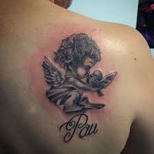 Envoyer nous un mail à webmaster@modele2tatouage.com. Tatouage Ange Et Ailes D Ange 50 Photos Sublimes