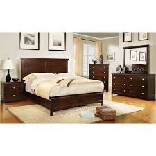Find the affordable bedroom set of your dreams at the dump. Foa Brighton 4pc Brown Solid Wood Bedroom Set Queen Nightstand Dresser Mirror Idf 7113ch Q 4pc
