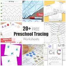 Our free tracing worksheets are another wonderful way for preschoolers to develop fine motor skills. 20 Free Preschool Tracing Worksheets