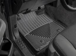 Weathertech's special ridged underside acts as a gripper, keeping the mats in place through all your kicking and scraping. All Weather Floor Mats W202