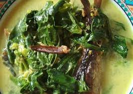 Ikan patin bertekstur bak selembut sutra. Bumbu Membuat Gulai Hijau Salai Patin Pucuk Ubi Nikmat