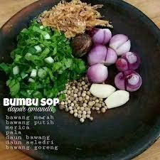 Bumbu Sayur Sop Resep Masakan Ide Makanan Resep Makanan