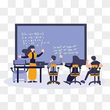 Flat Cartoon Illustration Students And Teacher Learning And Study Education Concept Back To School Study Education Png And Vector With Transparent Background Cartoon Illustration Teachers Learning Teacher Cartoon