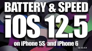 Ios 12 5 Battery Speed Performance Test On Iphone 5s And Iphone 6 Youtube