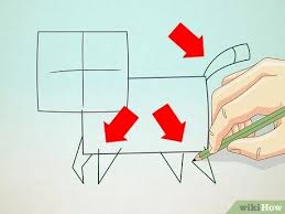 Next, to the left end of the head, draw a lip that protrudes slightly and extend the line to. How To Draw Cute Animals 14 Steps With Pictures Wikihow