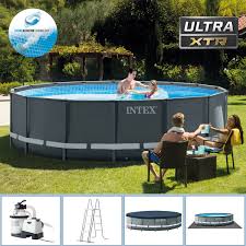 Intex Frame Pool Mit Sandfilter O Pool Set Ultra Rondo Xtr 488x122 26326gn Best Pool Shop