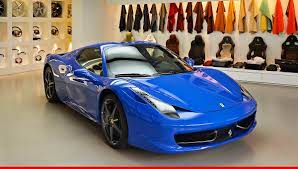 Once the battery taps out, the. Ferrari On Twitter Here S The Ferrari 458spider Sporting A Tailormade Electric Blue Livery Ready To Impress The World