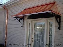 The Juliet Lafayette La Copper Awning Awning Over Door Custom Awnings