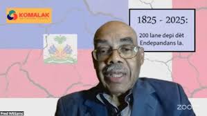 Anbasadè Bocchit Edmond ap salye selebrasyon jounen kreyòl la 2022.