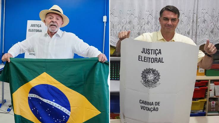 Jornada electoral decisiva en Brasil, generada por IA