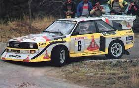 Audi Quattro S1 Rally Car Rally Car Racing Rally Car Audi