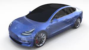 Took it to get wrapped with suntek ultra and coated with gyeon q2 mohs the very next morning. 3d Tesla Model 3 With Chassis Blue Cgtrader