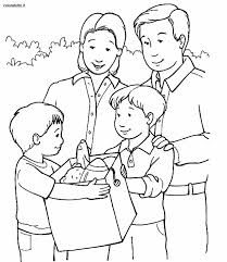 Here are some great images based on the theme of a family. Coloring Pages Family Picture 87
