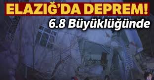 Afad'dan ve kandilli rasathanesi'nden son dakika depremi ile ilgili detaylar belli oldu. Elazig Da 6 8 Buyuklugunde Deprem Reel Politika