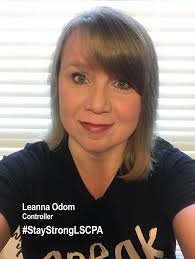Meet Leanna Odom, LSCPA's Controller. She works in the Business Office and  is one of the most uplifting people you'll ever meet. Here's her  #StayStrongLSCPA message: I am working from home and