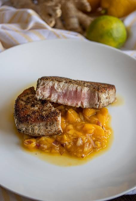 Spicy Mango Sauce Sea Meat