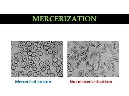 Mercerization