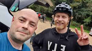 Myles Rockwell 🇺🇸 Kaprun, Austria. Grundig/UCI Mountain Bike Downhill  World Cup 1993.