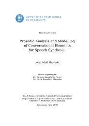 Politica de confidențialitate termenii și condițiile. Prosodic Analysis And Modelling Of Conversational Elements For