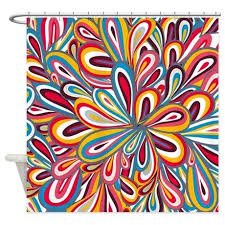 Flowers Bright Shower Curtain By Flo Designs Cafepress In 2020 Bright Shower Curtain Shower Curtain Ideas Creative Shower Curtain