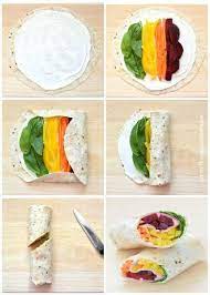 Rainbow Lunch Recipes Eats Amazing Wraps Recipes Healthy Wrap Recipes Food