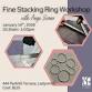 Fine Stacking Ring Workshop with Angie Scorer event in Ladysmith, BC