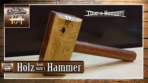 Wooden Mallet Holzhammer Selber Bauen Selber Machen Youtube Frasschablone Diy Holz Hand Frase