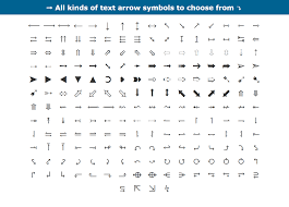 Facebook) do accept many types of unique and special unicode characters because they need to support many different languages on their platform and so they need to include all the special characters from all. Arrow Symbols Easy Copy Paste