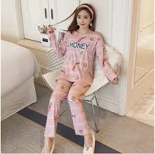 Sang pengintai 33.788 views5 months ago. Jual Korea Over Size Pajamas Piyama Set Baju Tidur Wanita L011 L031 Honey L 011 L Women Fashion