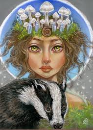 Orlagh Celtic Faerie Pagan Fine Art Print by Tammy Wampler
