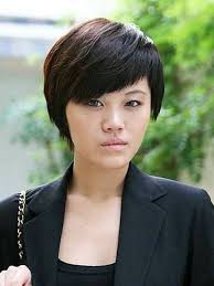 Without gel, you could place a barrette on one side of your head, go for a teeny pony or simply let your imagination go wild. Short Hairstyles For Thick Asian Hair Novocom Top