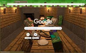 Follow the vibe and change your wallpaper every day! Minecraft Wallpaper Chrome Theme Themebeta
