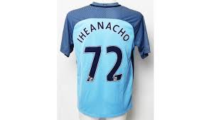 Check out his latest detailed stats including goals, assists, strengths & weaknesses and match ratings. Kelechi Iheanacho Manchester City Fc Worn Shirt And Shorts From Season 2016 17 Charitystars