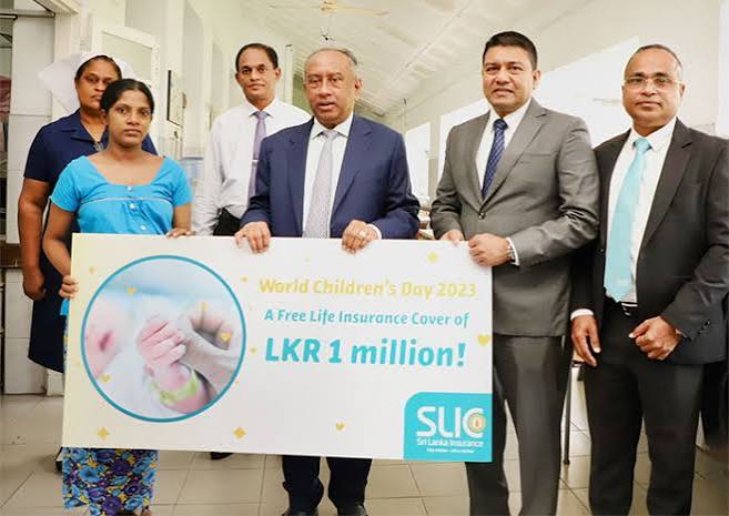 SLIC Life Offers Rs. 1 Million Free Life Insurance Cover to Parents of Children Born on World Children’s Day