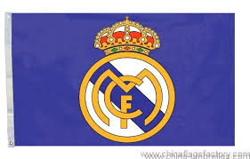 Click in a template and personalize your football logo now! Spain Madrid Club Football Team Logo Printed Flags China Flags Factory