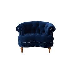 5 out of 5 stars. Jennifer Taylor La Rosa Navy Blue Tufted Accent Chair 2525 1 859 The Home Depot