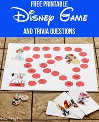 Seuss worksheets and coloring pages you can print out and enjoy. Free Disney Board Game And Trivia Questions Play Party Plan