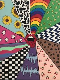 A renowned painter once quoted that abstract painting is abstract. Fun Easy Canvas Painting Idea Simple Canvas Paintings Hippie Wallpaper Diy Canvas Art